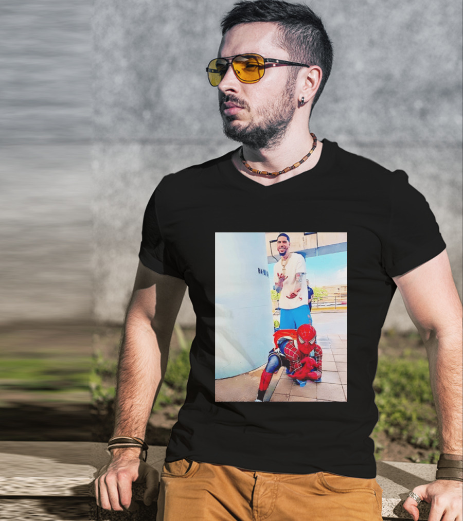 Jayson Tatum Spider Man Boston Celtics T-Shirt
