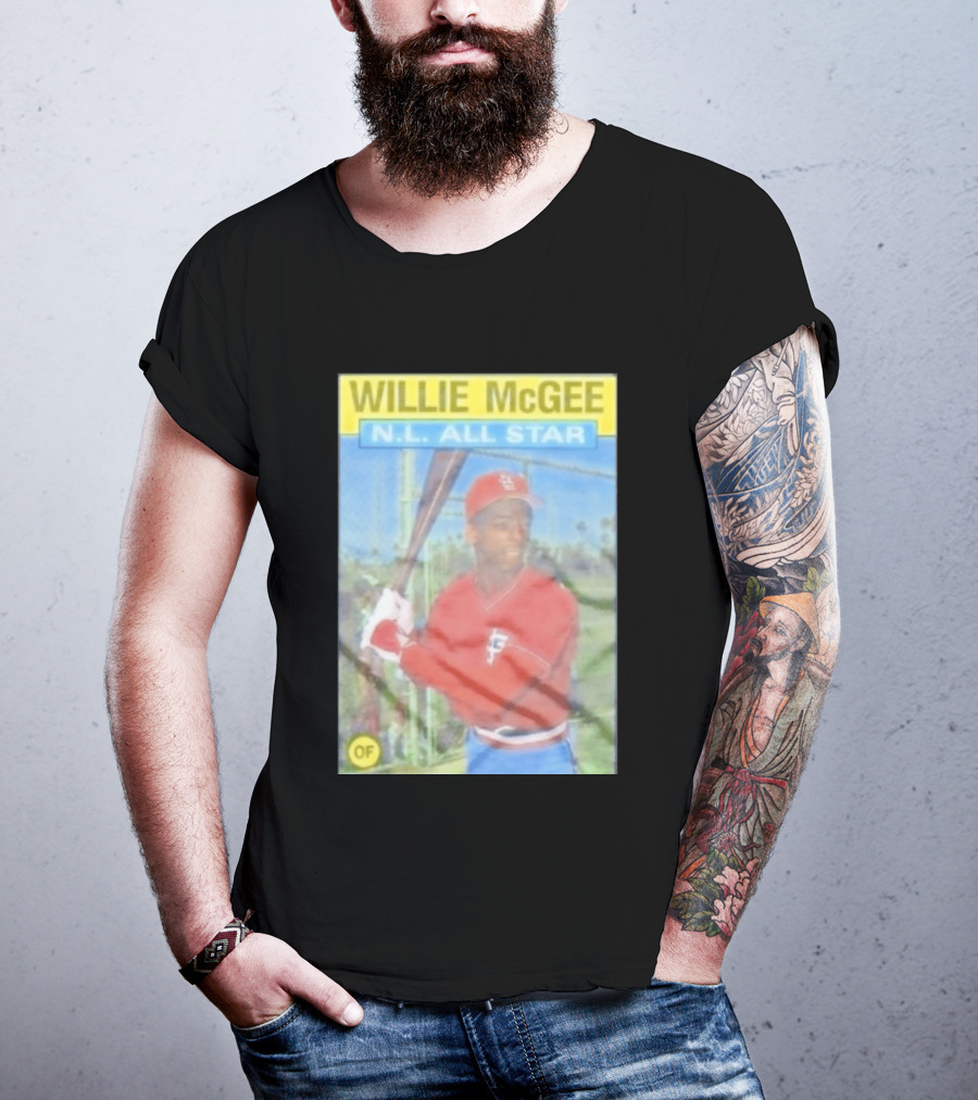 WILLIE McGEE N.L. ALL STAR OF T-Shirt