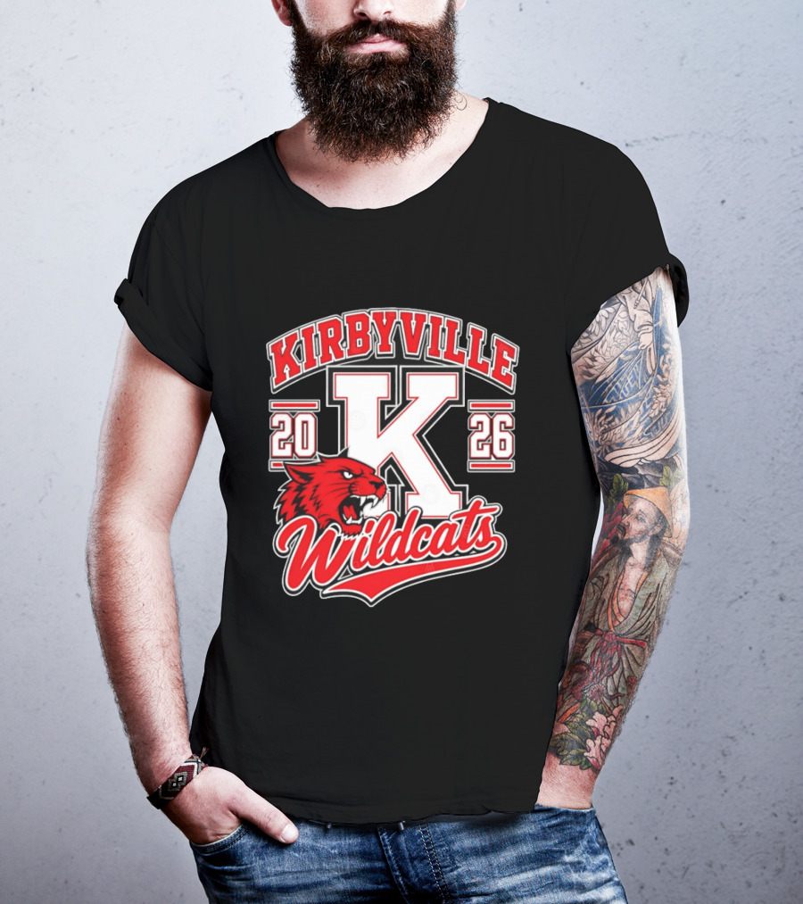 Kirbyville Wildcats K 2026 School Spirit T-Shirt