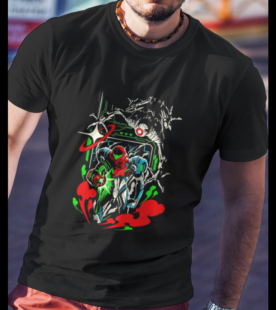 Samus Aran Metroid Your Back Adventure T-Shirt