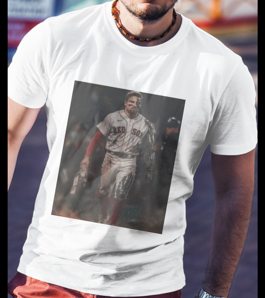 Caleb Durbin The Durbinator Red Sox Cyborg Player T-Shirt