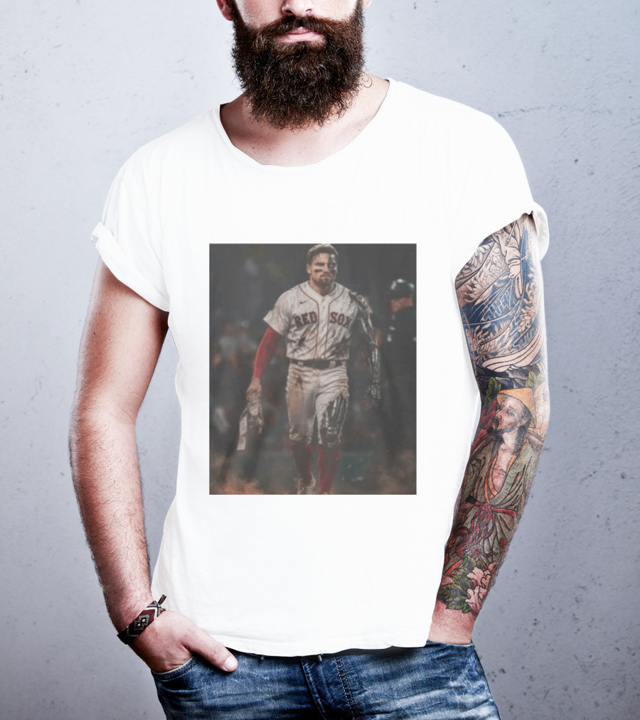 Caleb Durbin The Durbinator Red Sox Cyborg Player T-Shirt