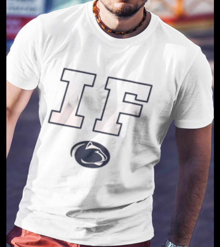 Penn State Nittany Lions IF Text With Team T-Shirt