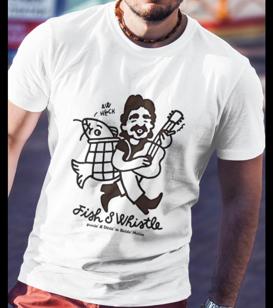 Fish And Whistle Pickin' And A Fishin' In Hickory Woods T-Shirt