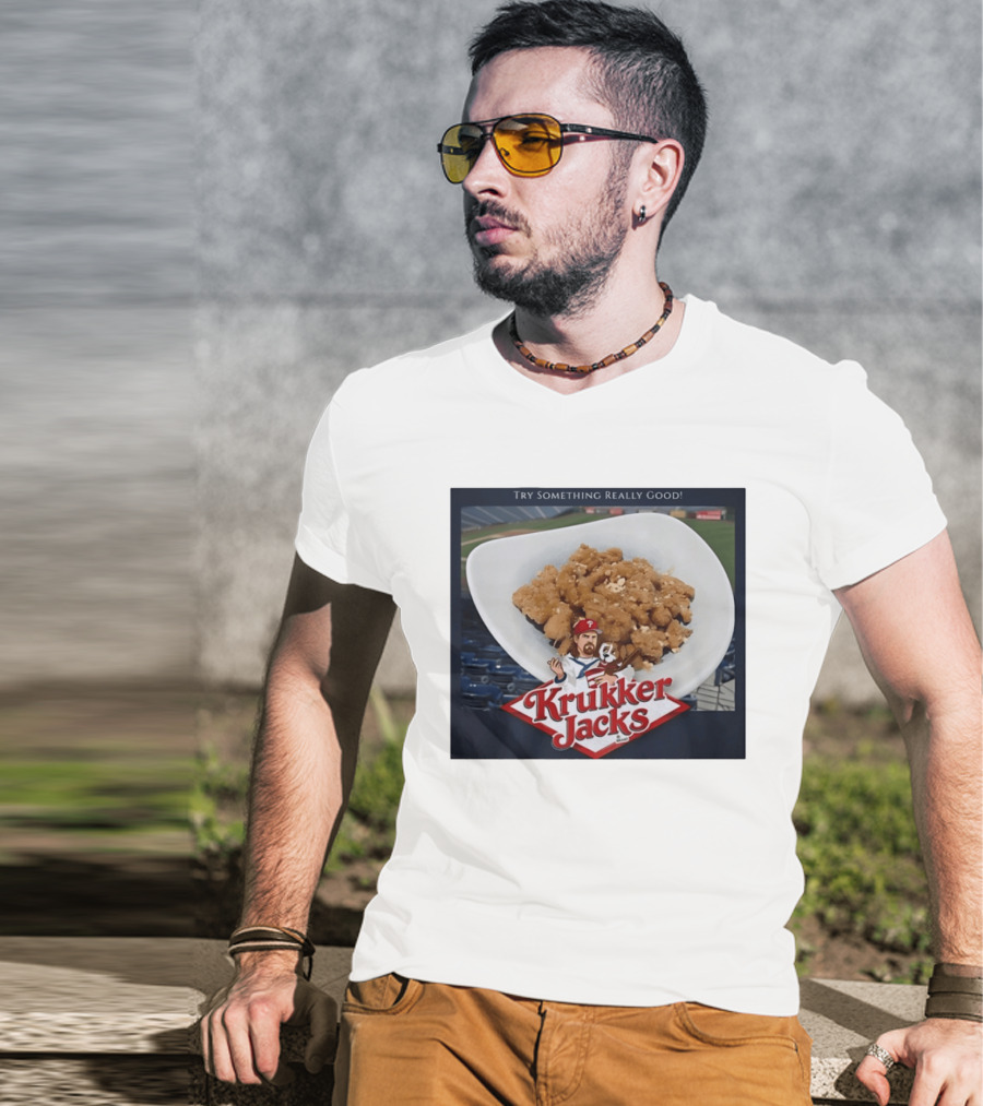 Krukker Jacks Try Something Really Good Stadium Treat T-Shirt