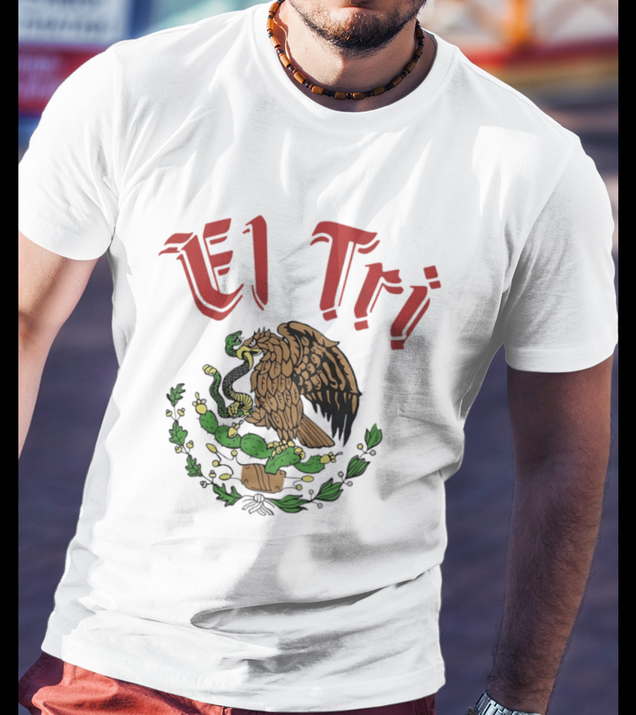El Tri Mexico By Alex Lora Eagle And Serpent T-Shirt