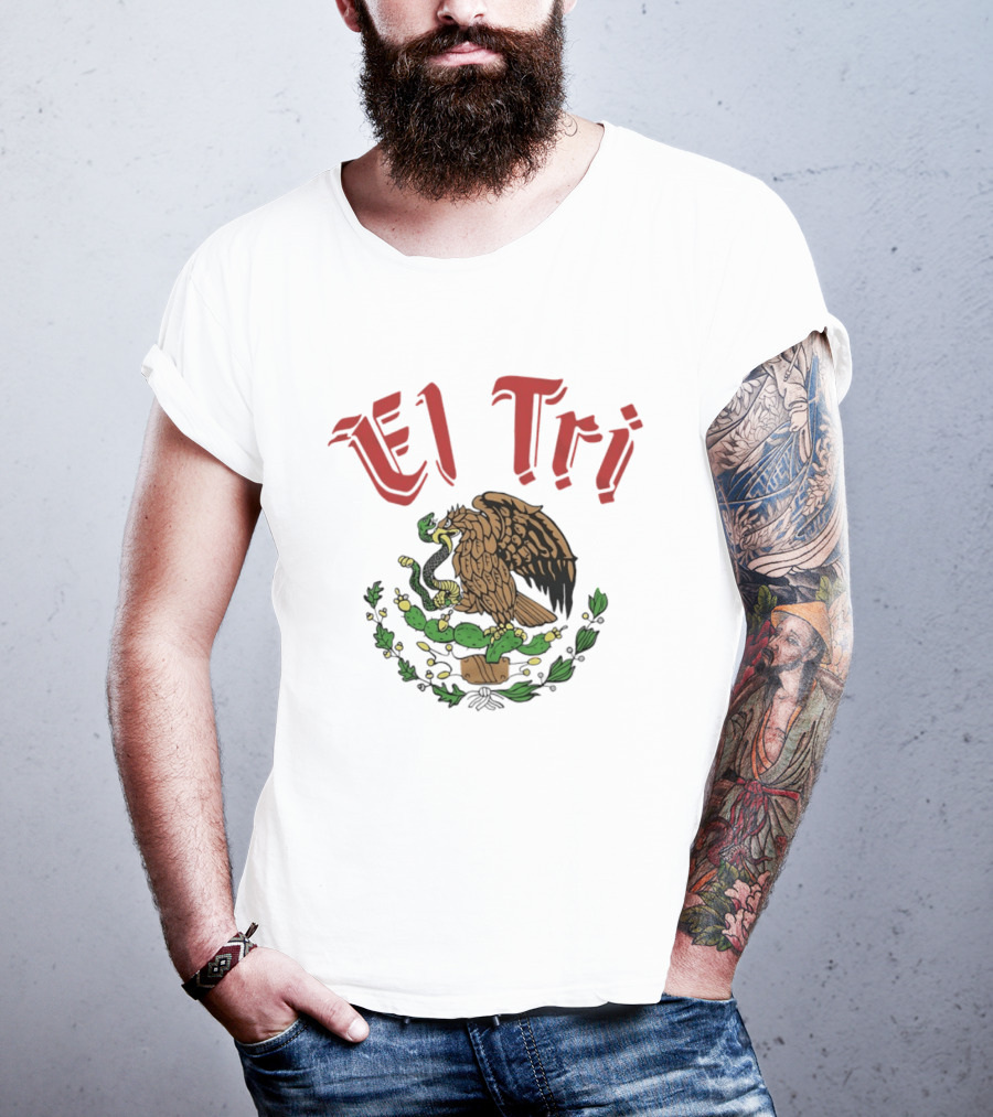 El Tri Mexico By Alex Lora Eagle And Serpent T-Shirt