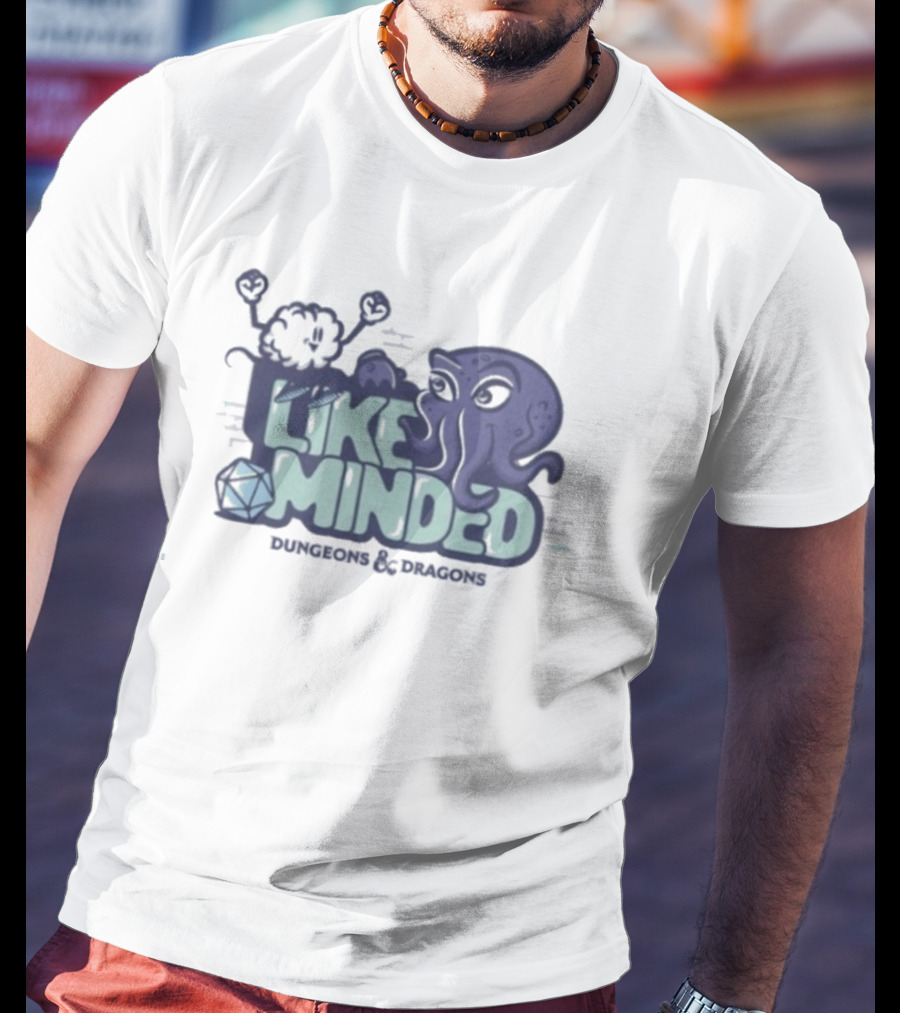 Dungeons & Dragons Like Minded Mind Flayer Octopus T-Shirt