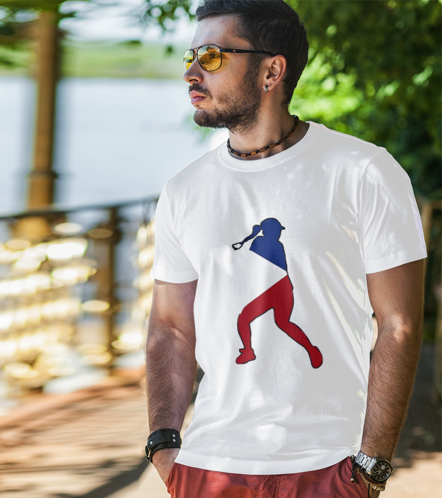 Philippines Tennis Player With Flag T-Shirt