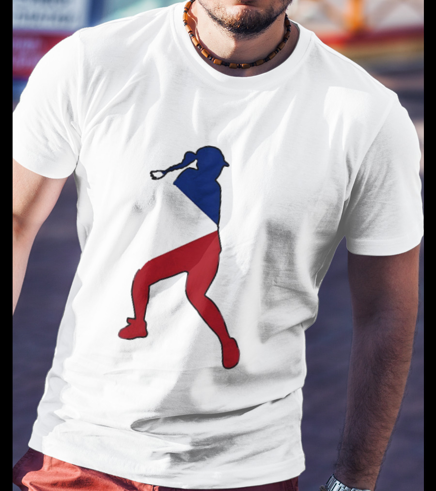 Philippines Tennis Player With Flag T-Shirt