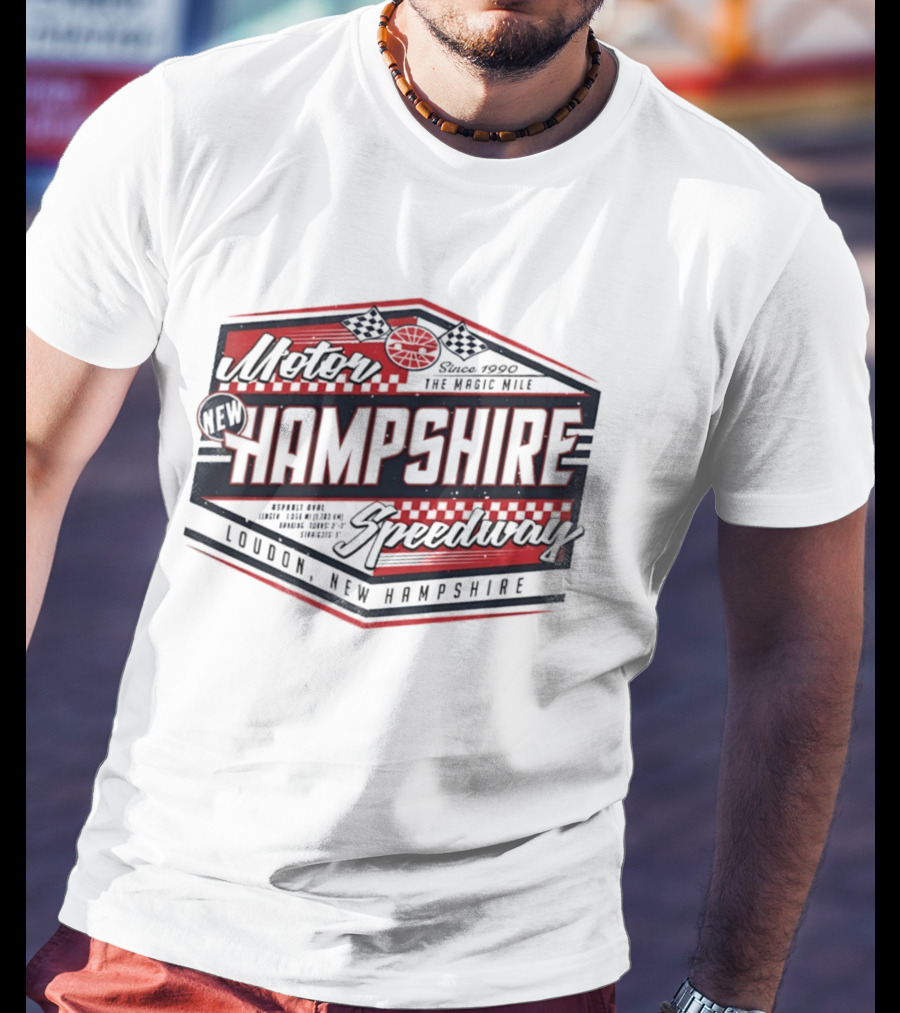 New Hampshire Motor Speedway The Magic Mile Since 1990 Loudon New Hampshire T-Shirt