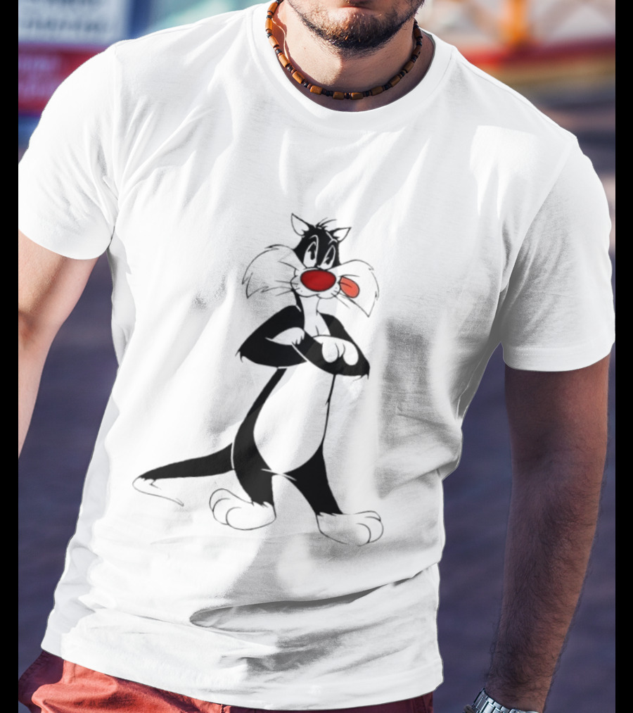 Sylvester The Cat Looney Tunes Warner Bros T-Shirt