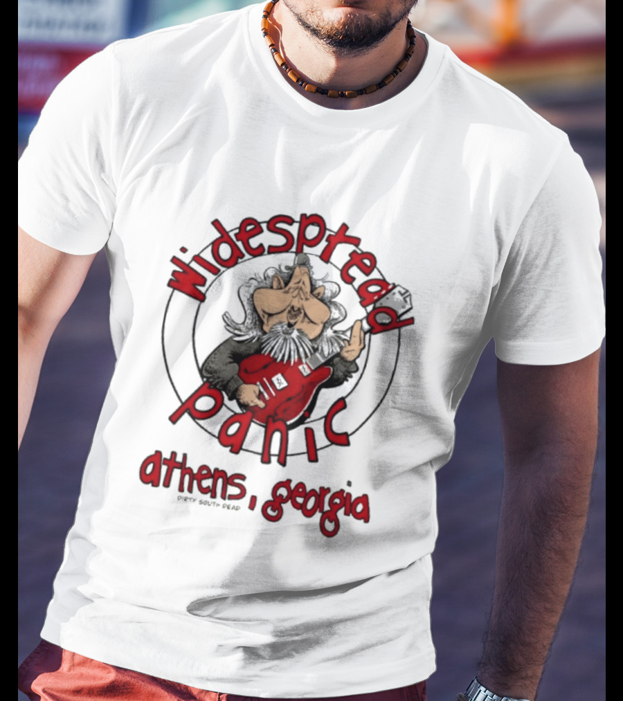 Widespread Panic Athens Georgia Spreadneck Dirty South Dead Gourmet T-Shirt