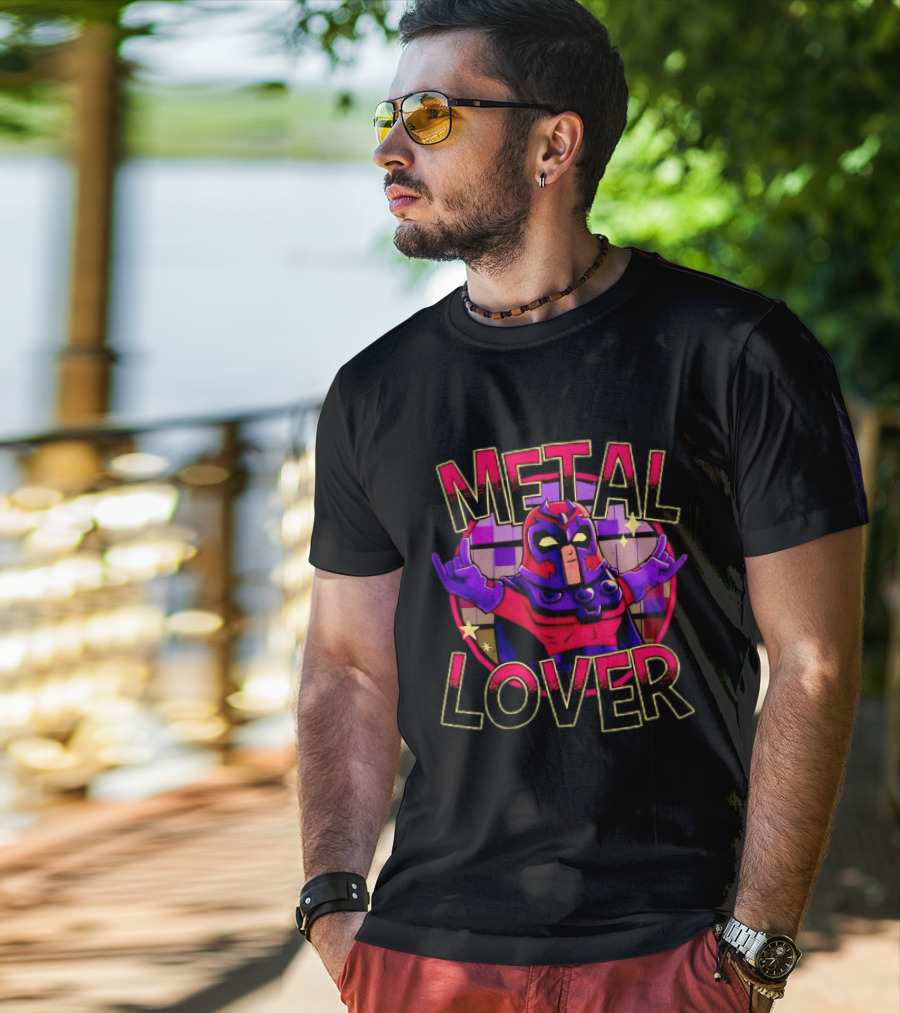 Magneto Metal Lover Marvel X Men Comic Book T-Shirt