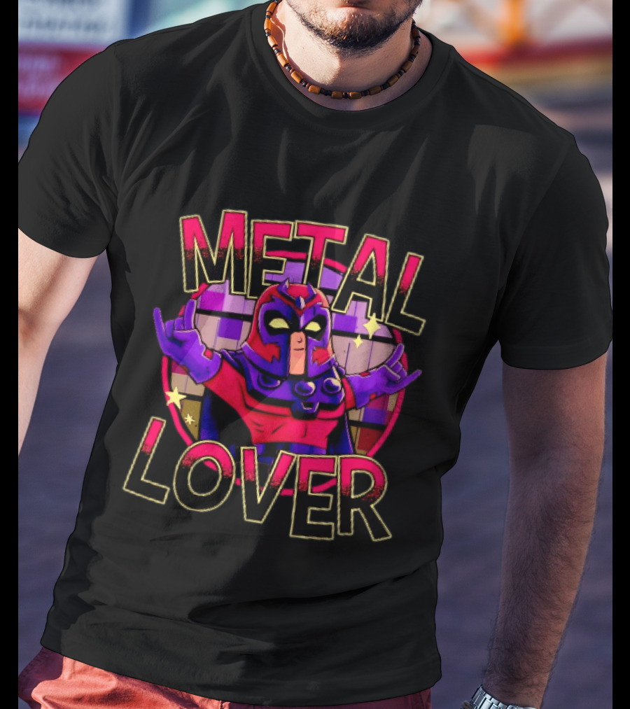 Magneto Metal Lover Marvel X Men Comic Book T-Shirt
