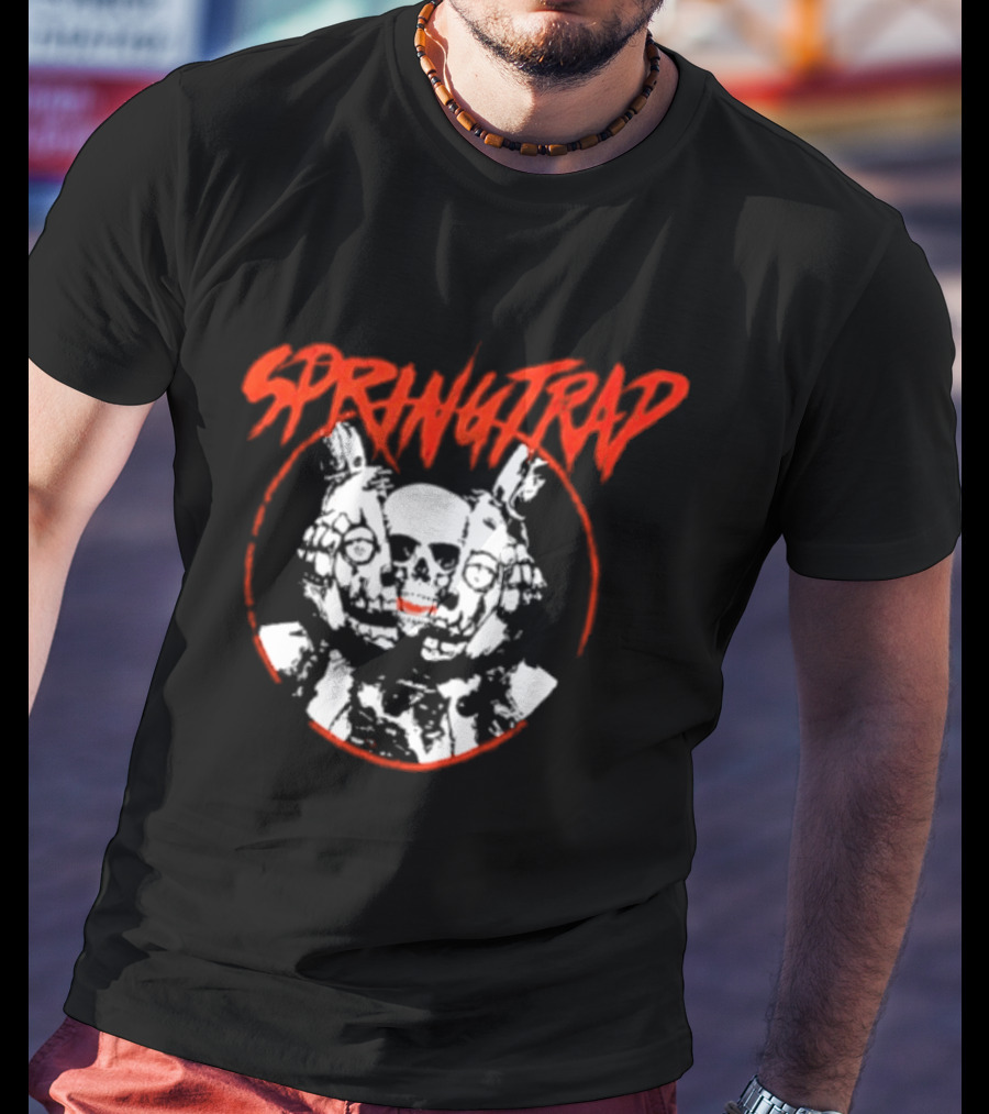 Five Nights At Freddy's Springtrap Horror Character Fan T-Shirt