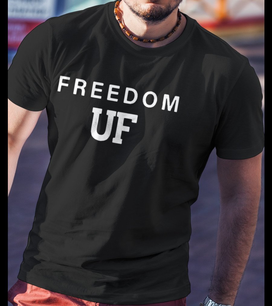 FREEDOM UF Text Block T-Shirt