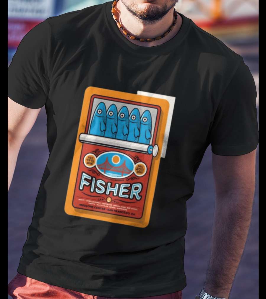Fisher Moscone Center San Francisco December 19 20 2025 Vintage Pop T-Shirt