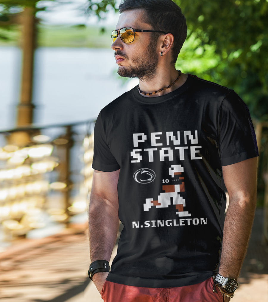Penn State Football N. Singleton Baller Video Games T-Shirt