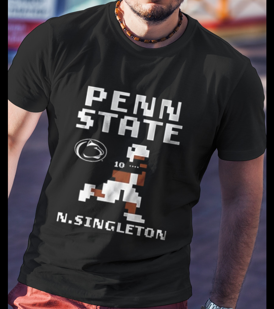 Penn State Football N. Singleton Baller Video Games T-Shirt