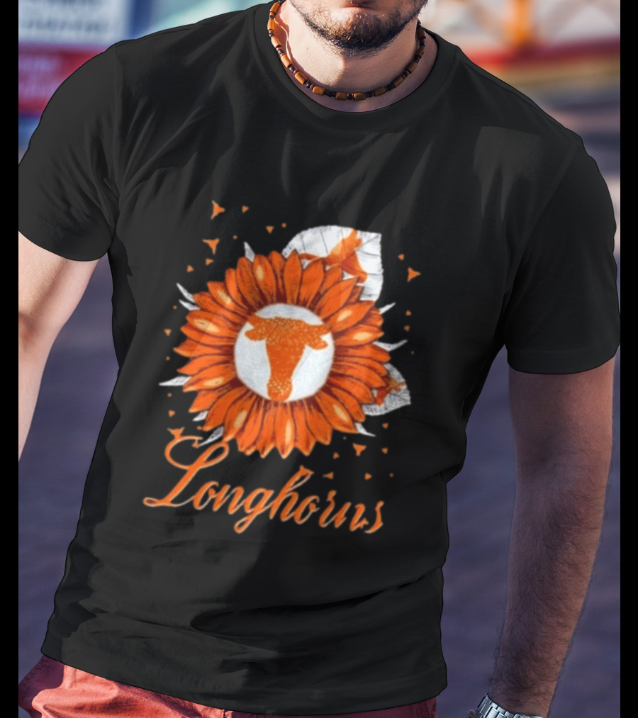 Sunflower Texas Longhorns Football Longhorns T-Shirt