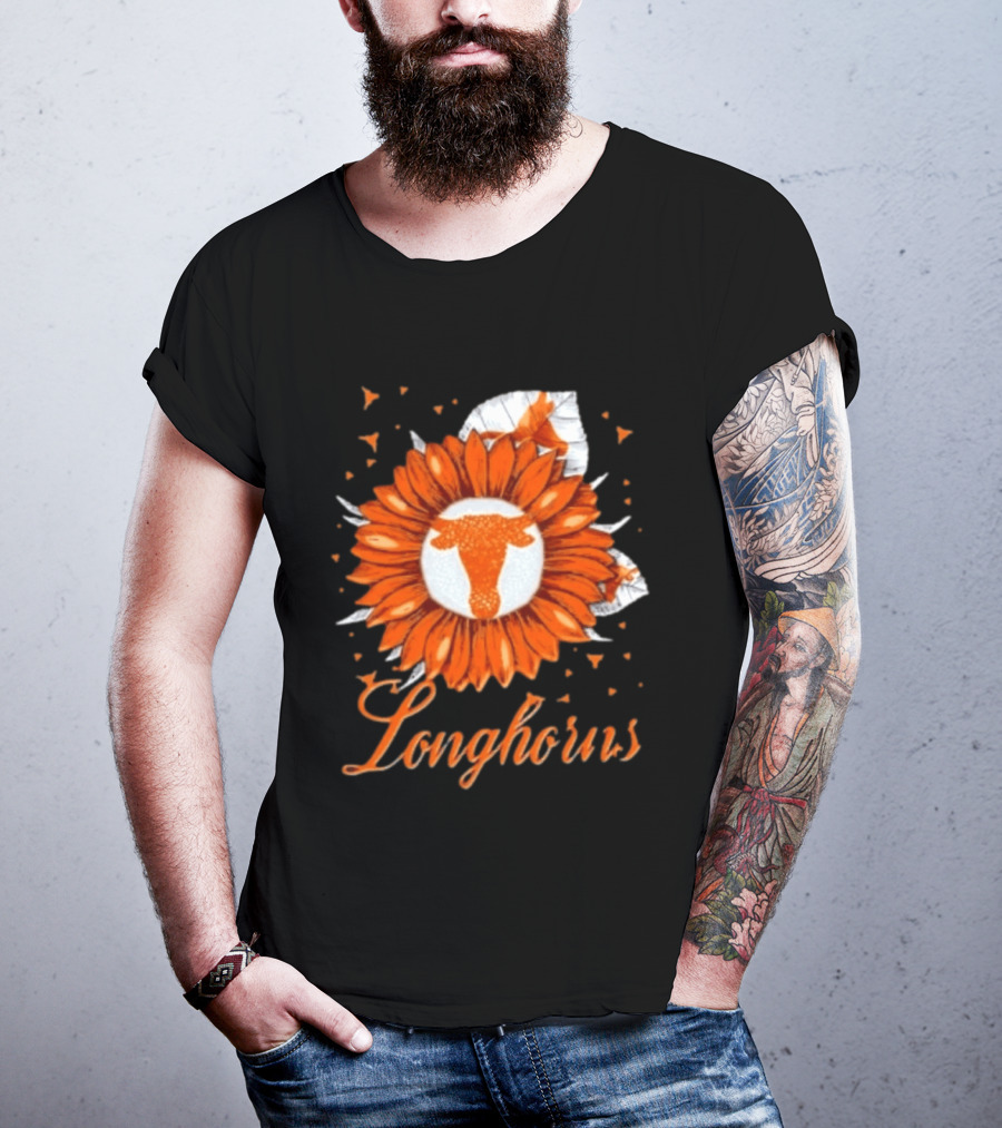 Sunflower Texas Longhorns Football Longhorns T-Shirt