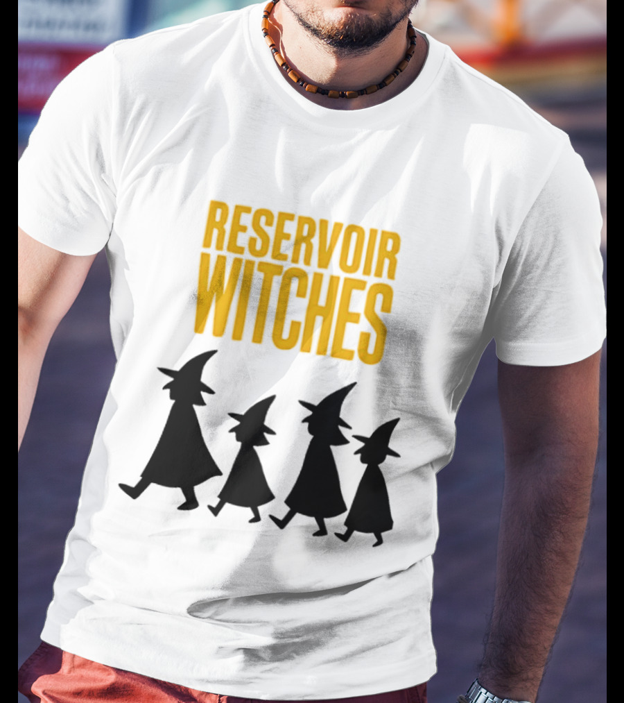 Reservoir Witches Walking In Silhouette With Classic Halloween T-Shirt
