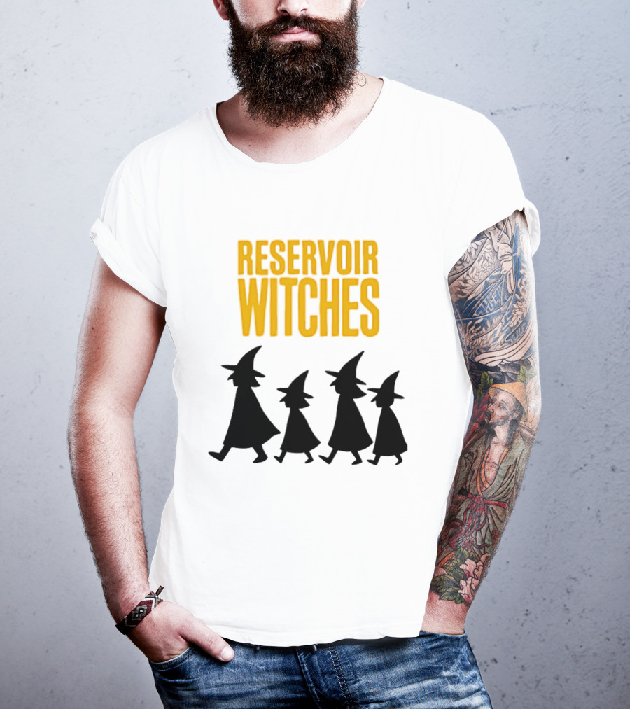Reservoir Witches Walking In Silhouette With Classic Halloween T-Shirt