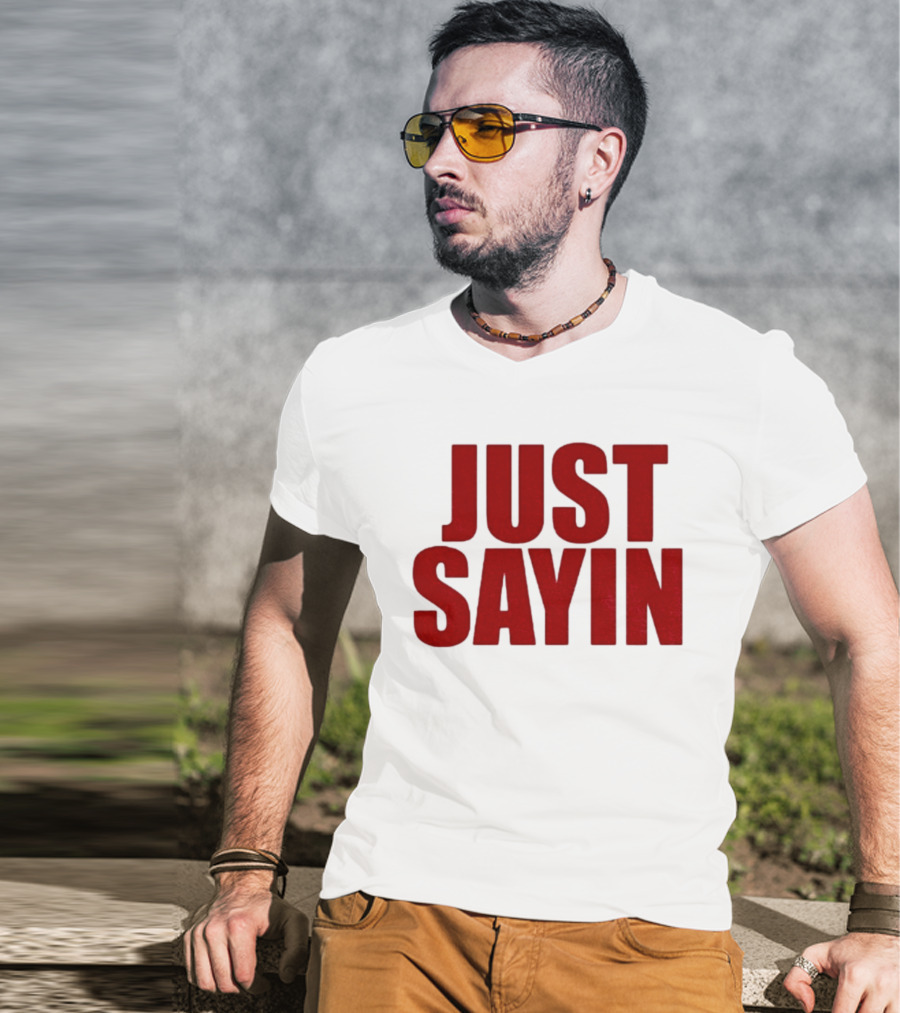 Ohio State Buckeyes Football 2025 Julian Sayin Just Sayin T-Shirt