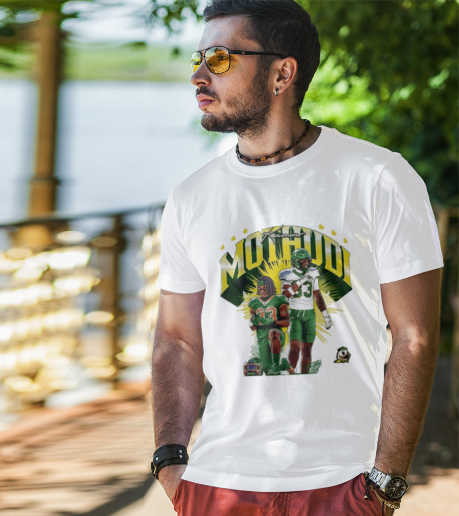 Kamar Mothudi Oregon Ducks Linebacker 33 Football Player T-Shirt