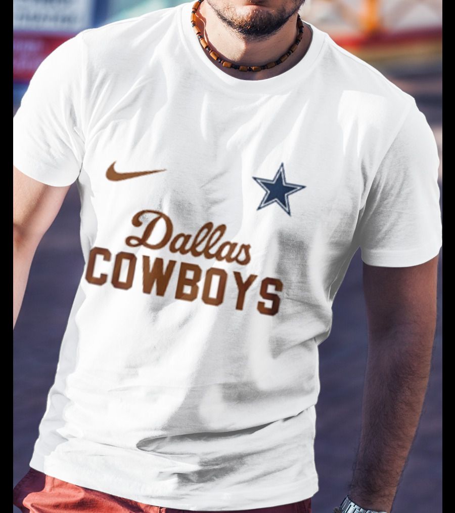 Dallas Cowboys Nike Star Collaboration Football Fan T-Shirt