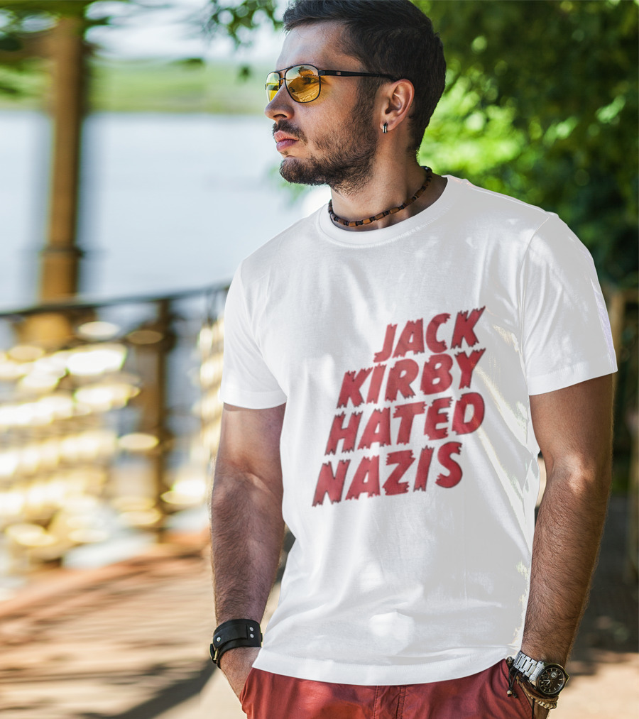Jack Kirby Hated Nazis Limited Edition T-Shirt