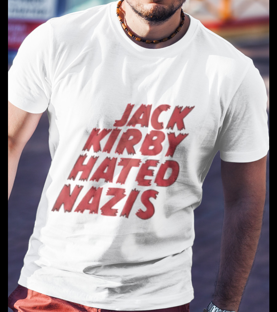 Jack Kirby Hated Nazis Limited Edition T-Shirt