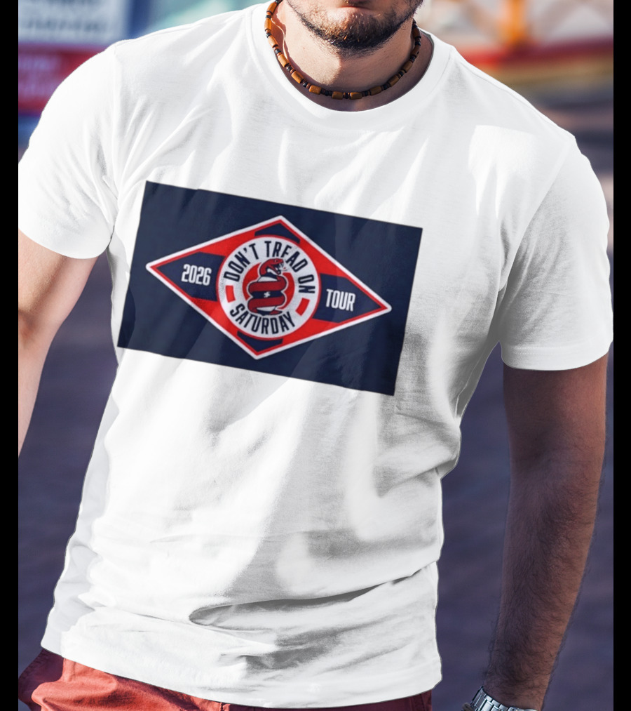 Don't Tread On Saturday 2026 Tour Snake Emblem College Football T-Shirt