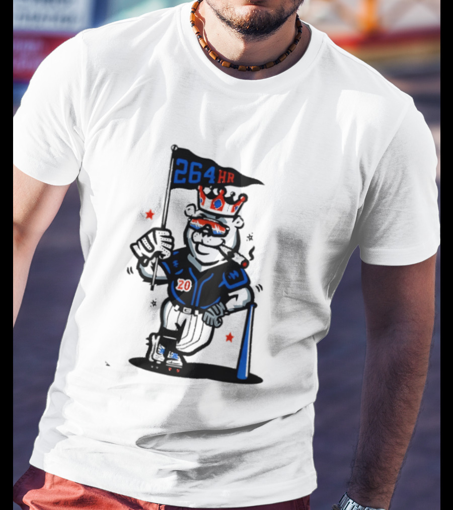 Polar Pete 264HR King Of Queens Ny Mets Christmas T-Shirt