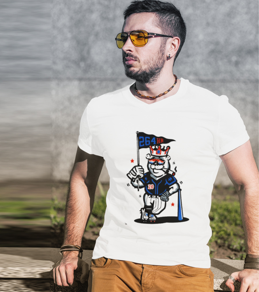 Polar Pete 264HR King Of Queens Ny Mets Christmas T-Shirt