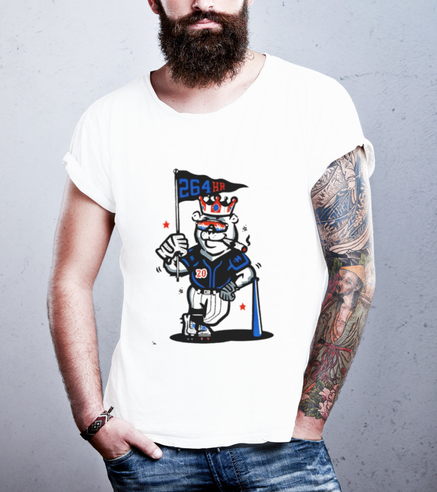 Polar Pete 264HR King Of Queens Ny Mets Christmas T-Shirt