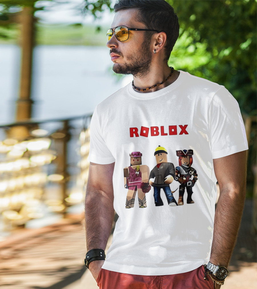 Roblox Cartoon Characters Game Adventure T-Shirt