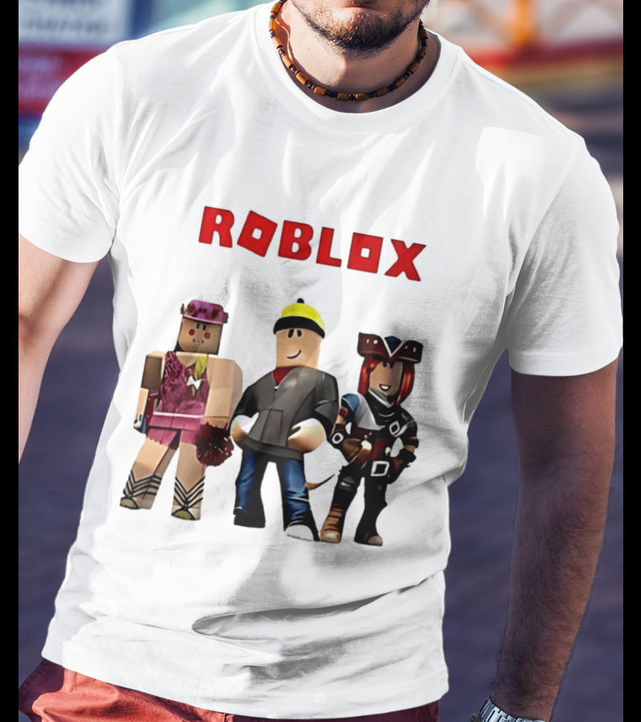 Roblox Cartoon Characters Game Adventure T-Shirt