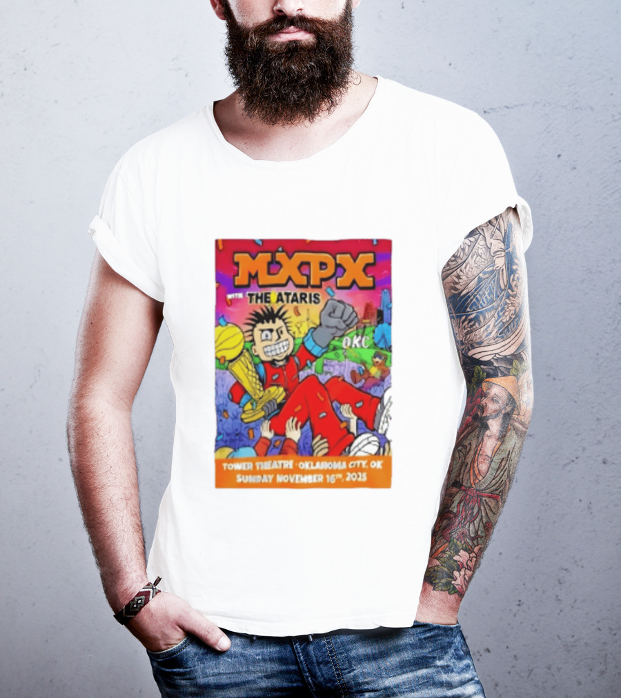 Mxpx With The Ataris Tower Theatre Oklahoma City November 16 2025 T-Shirt