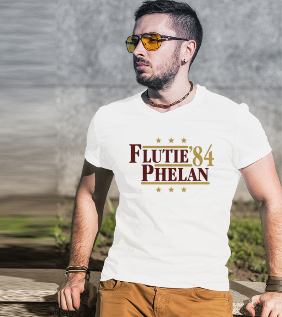 Flutie Phelan 84 Legends For President Trending Doug Flutie And Gerard Phelan T-Shirt