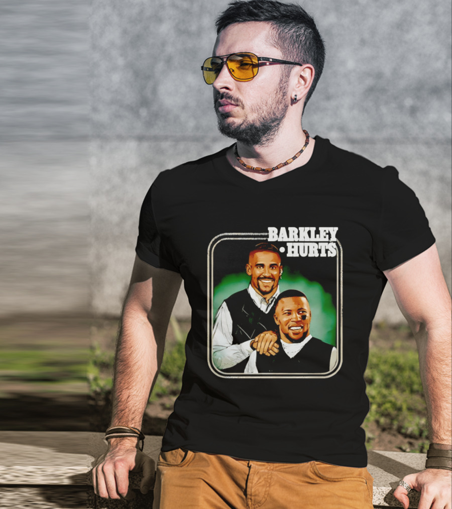Barkley Hurts Philadelphia Eagles Comedy Show Parody 90s T-Shirt