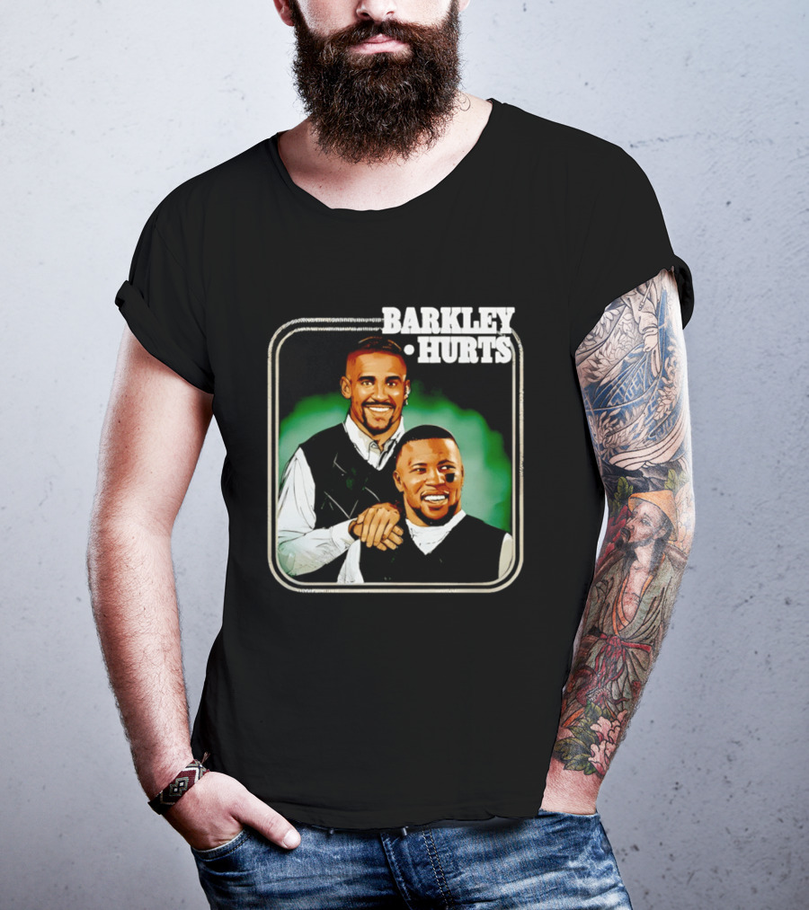 Barkley Hurts Philadelphia Eagles Comedy Show Parody 90s T-Shirt