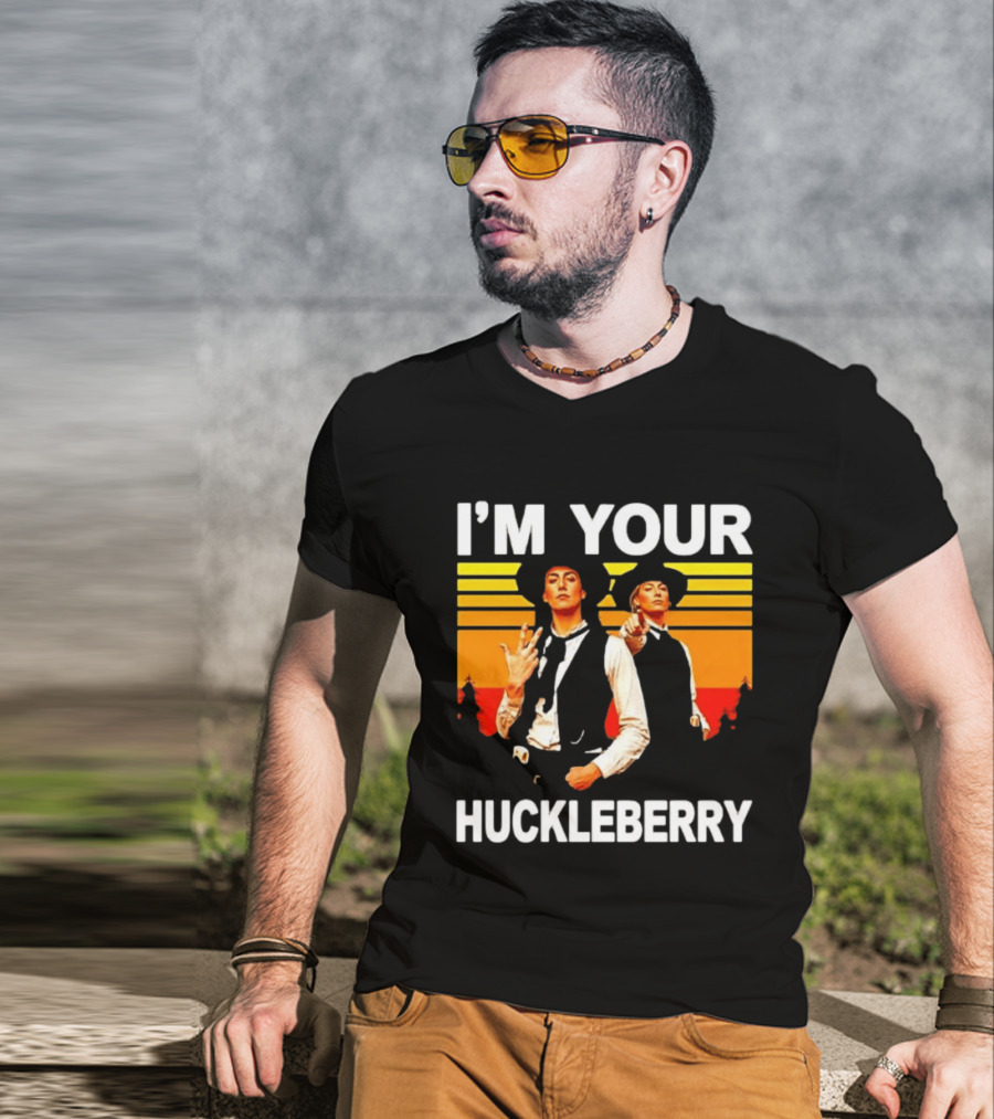 Caitlin Clark Sophie Cunningham I'm Your Huckleberry Western Movie Cowboy T-Shirt