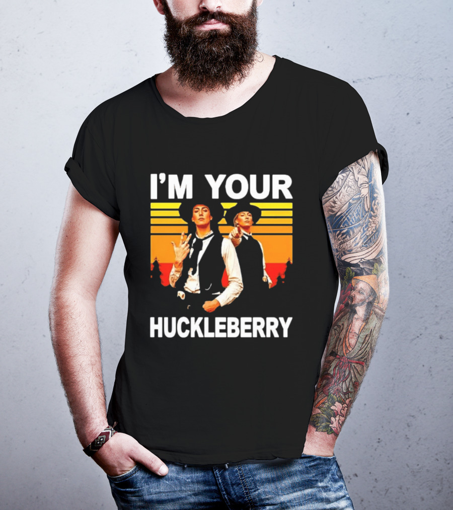 Caitlin Clark Sophie Cunningham I'm Your Huckleberry Western Movie Cowboy T-Shirt