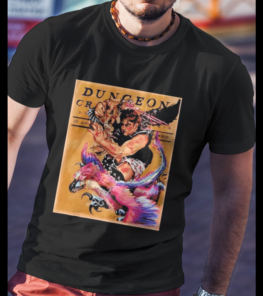 Dungeon Crawler Carl Goddamnit Donut Fantasy Adventure Art By Andrew Bowser T-Shirt