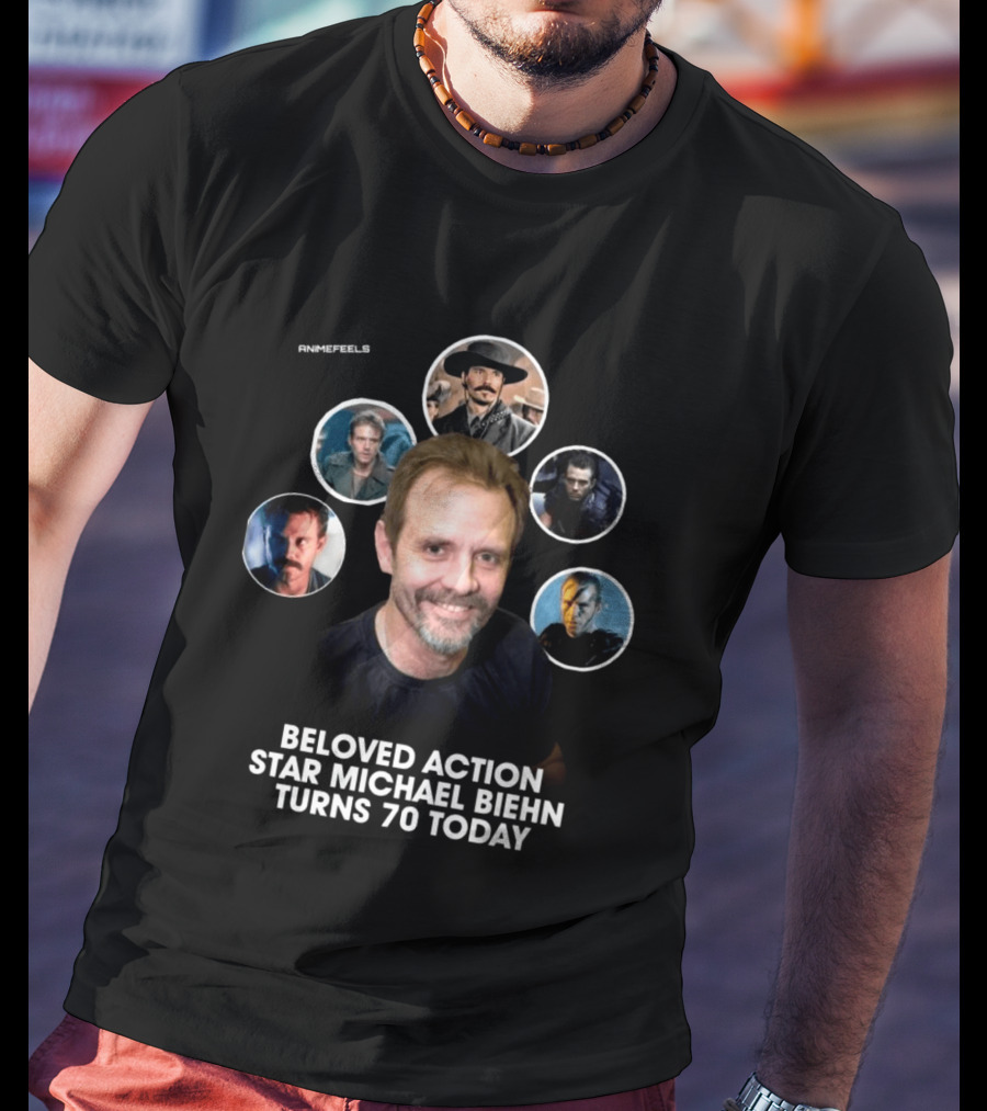Beloved Action Star Michael Biehn Turns 70 Today AnimeFeels T-Shirt