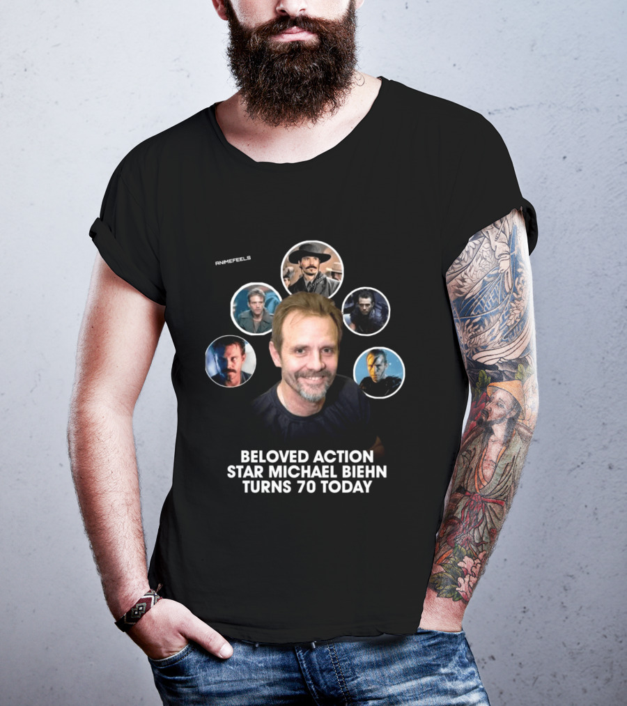Beloved Action Star Michael Biehn Turns 70 Today AnimeFeels T-Shirt