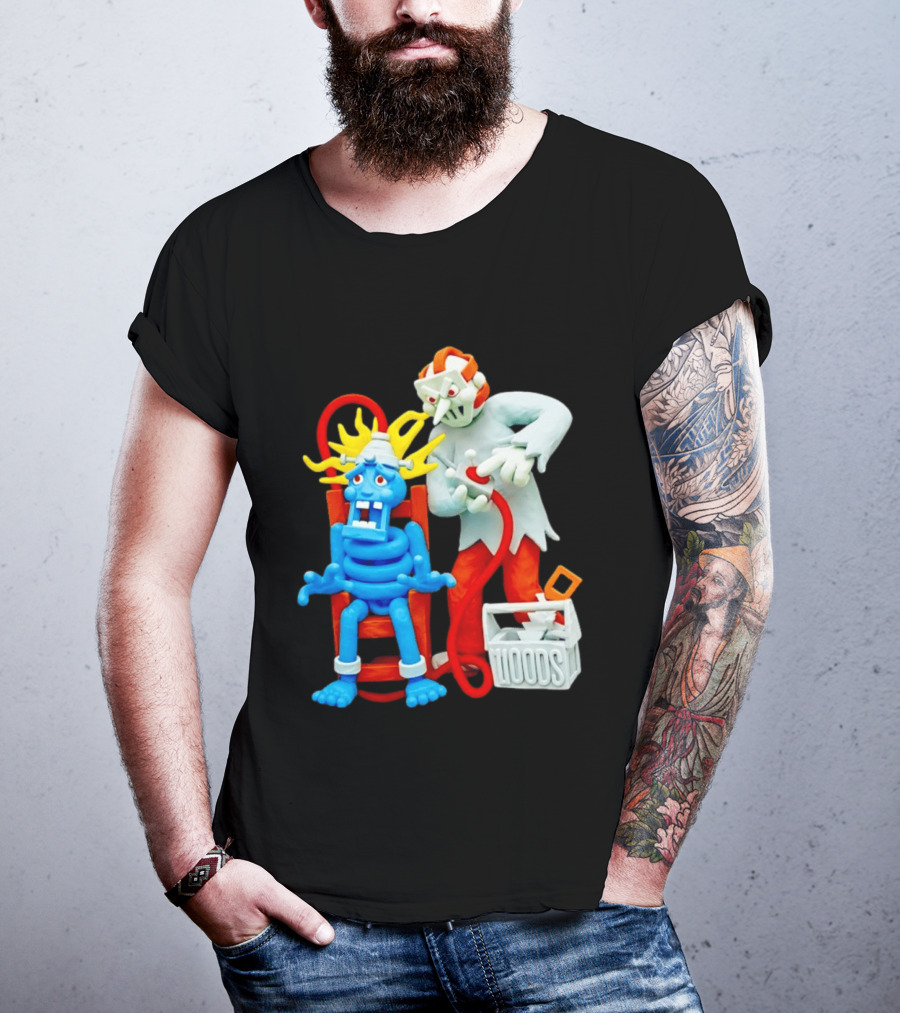 Friday The 13th Jason Voorhees Electrocution Scene Woods T-Shirt
