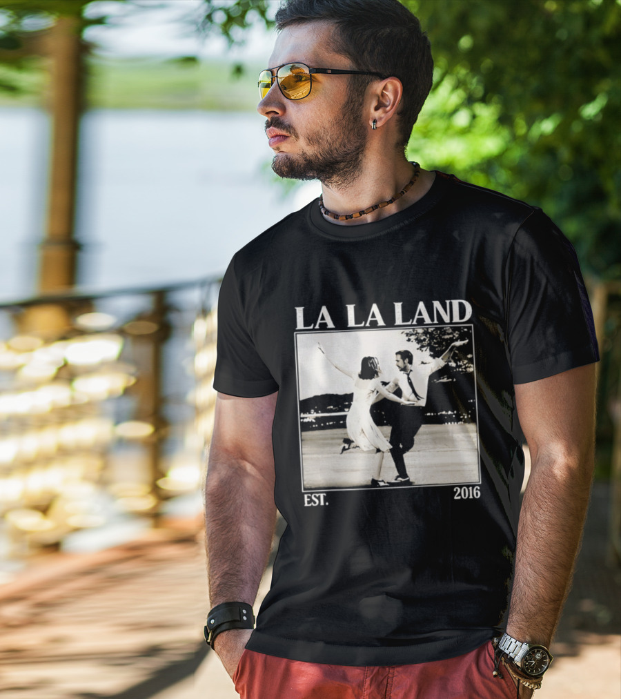 La La Land Est 2016 Dance Scene Emma Stone Ryan Gosling T-Shirt
